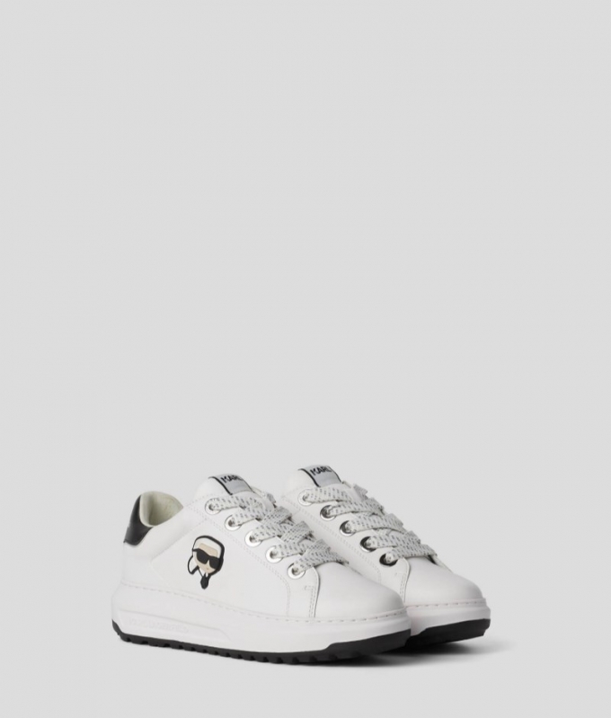 WOMEN'S IKON NFT KAPRI LUG SNEAKERS - White/Black