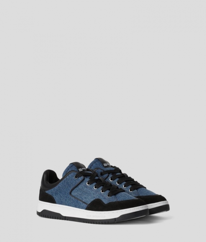 MEN'S KLJ KREW DENIM SNEAKERS - Blackblue