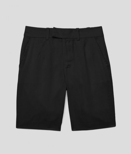 BOYS KARL BERMUDA SHORTS - Black