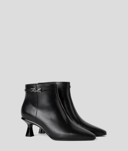 WOMEN'S PANACHE SIGNIA ANKLE BOOTS - Black