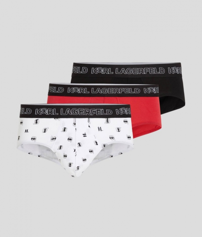 MEN'S IKON BRIEFS – 3 PACK - Ikon Black/Nine Iron