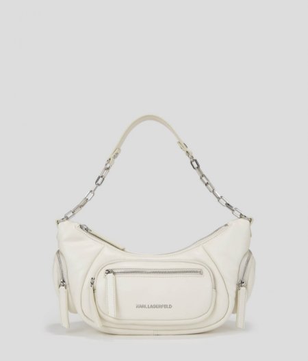 WOMEN'S K/CITY MEDIUM SHOULDER BAG - Off White