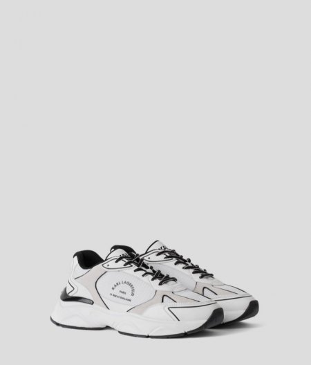 MEN'S RUE ST-GUILLAUME KOMET SNEAKERS - White/Black