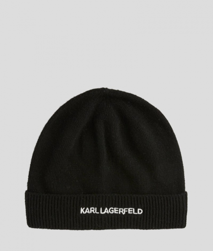 MEN'S K/ESSENTIAL BEANIE - Black