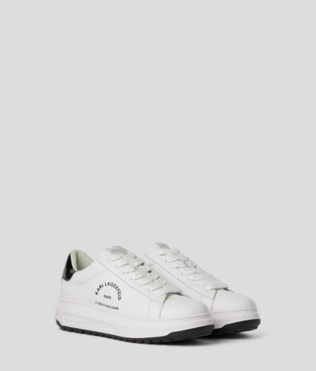 MEN'S RUE ST-GUILLAUME KAPRI LUG SNEAKERS - Black/White