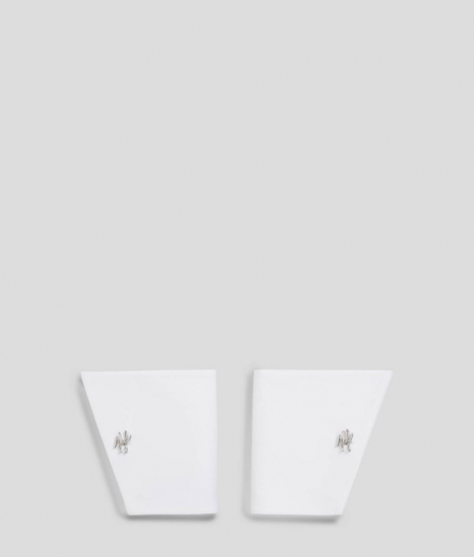 WOMEN'S KARL STUDIO CUFFS - White