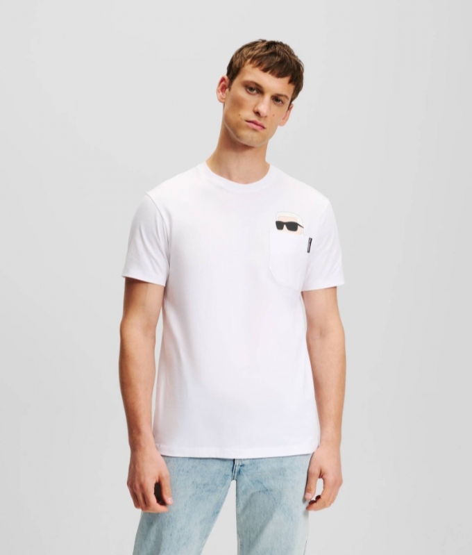 MEN'S IKON POCKET T-SHIRT - White