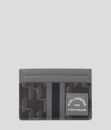 MEN'S K/KANVAS CARDHOLDER - Black/Gray