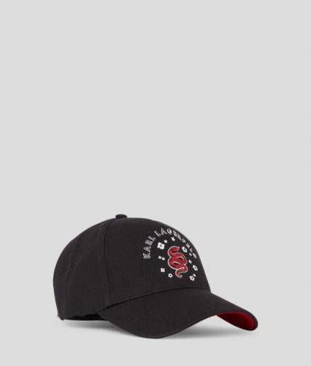 WOMEN'S LUNAR NEW YEAR CAP - Black