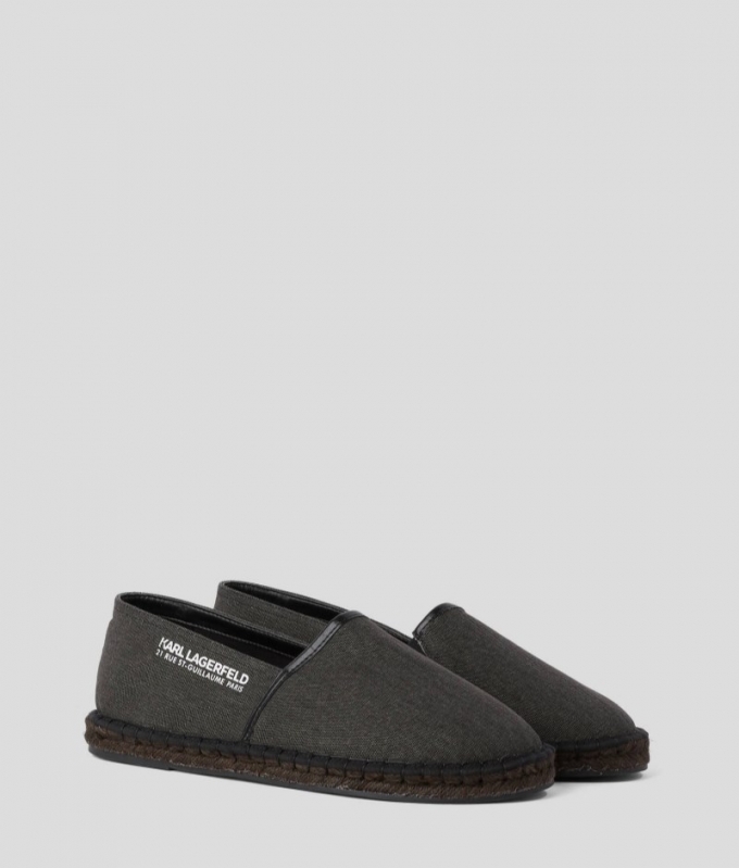 MEN'S RUE ST-GUILLAUME KAMINO LOCATOR ESPADRILLES - Black