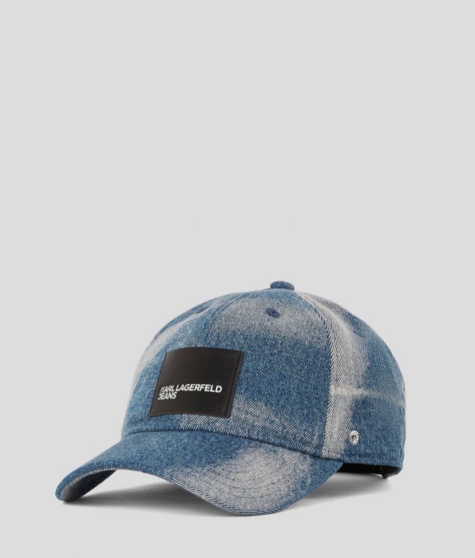 WOMEN'S BLEACHED DENIM CAP - Bleached Denim