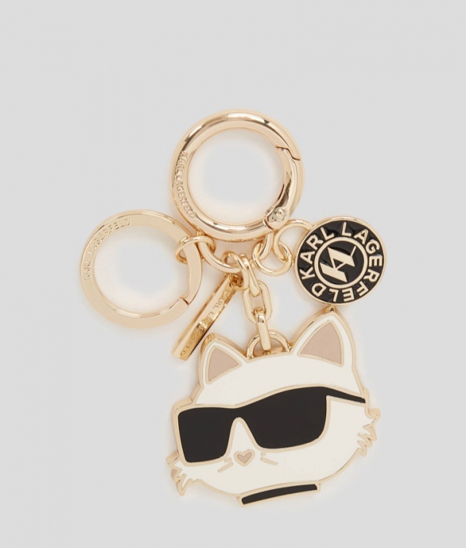 WOMEN'S IKON CHOUPETTE KEYCHAIN - Light Gold