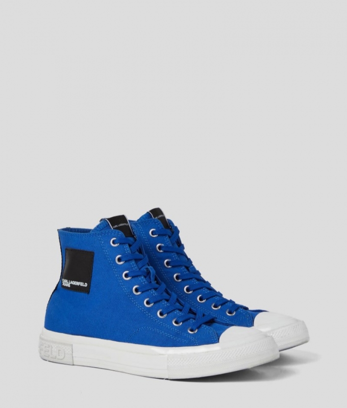 WOMEN'S KLJ Kampus III High Top Sneakers - Blue