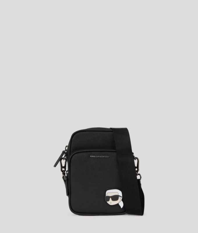 MEN'S IKON KORE NORTH-SOUTH CROSSBODY - Black