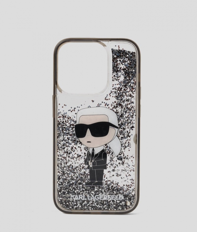 WOMEN'S IKON GLITTER IPHONE 16 PRO CASE - Transparent