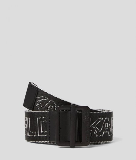 WOMEN'S KLJ WEBBING BELT - Black