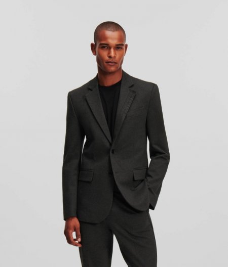 MEN'S CLASSIC-FIT PUNTO JACKET - Dark Grey M