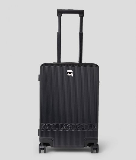 MEN'S IKON HARD-SHELL TROLLEY CASE - Silver