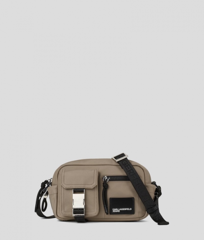 MEN'S UTILITY NYLON CAMERA BAG - Desert Taupe