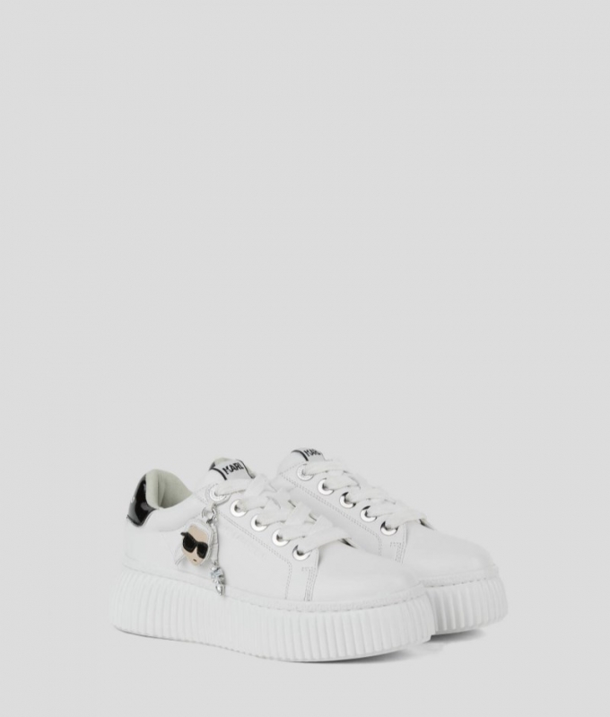 WOMEN'S IKON NFT KREEPER SNEAKERS - White