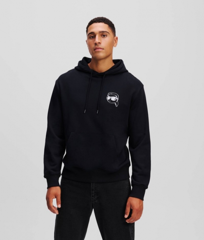 MEN'S IKON HOODIE - Black