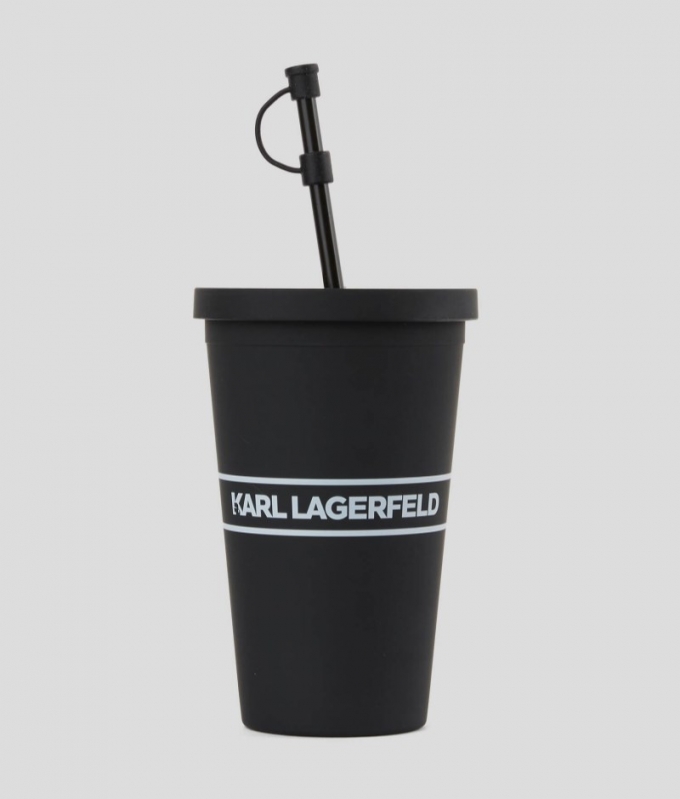 WOMEN'S KARL LOGO TO-GO CUP - Black