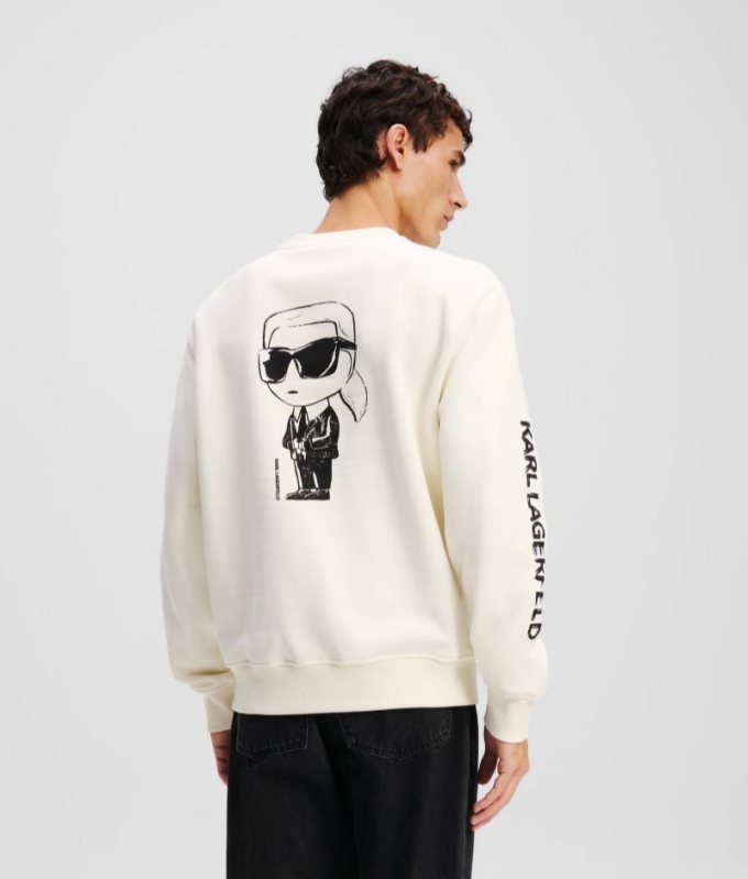 MEN'S IKON SWEATSHIRT - Cannoli Cream