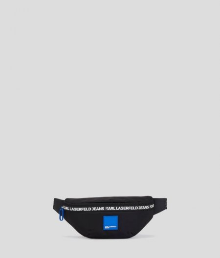 WOMEN'S KLJ NYLON BUMBAG - BLACK