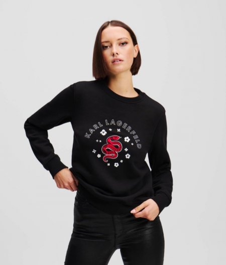 WOMEN'S LUNAR NEW YEAR SWEATSHIRT - Black