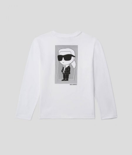 BOYS IKON KARL LONG-SLEEVED T-SHIRT - White