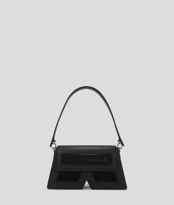 WOMEN'S IKON K SMALL SHOULDER BAG - Black