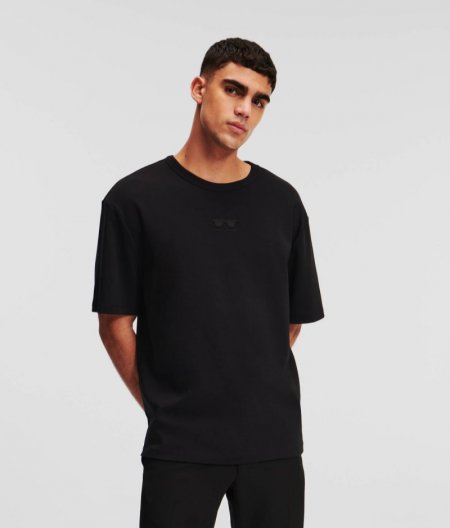 MEN'S OVERSIZED SUNGLASSES T-SHIRT - Black