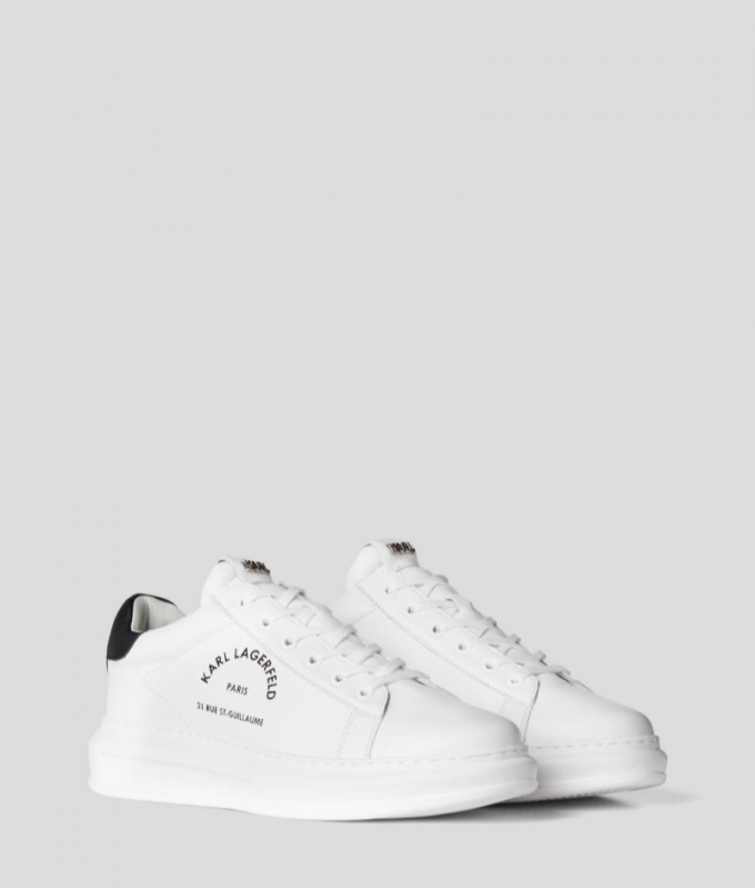 MEN'S RUE ST-GUILLAUME Logo Kapri Sneakers - White