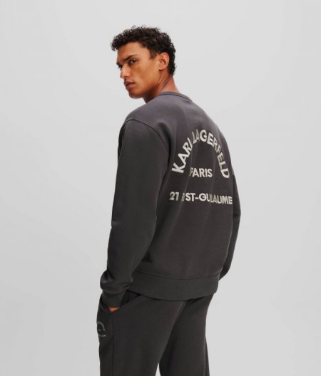 MEN'S RUE ST-GUILLAUME SWEATSHIRT - Asphalt