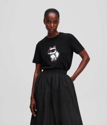 WOMEN'S IKON CHOUPETTE T-SHIRT - Black