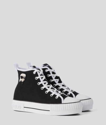 WOMEN'S IKON KAMPUS MAX NFT HIGH TOP SNEAKER - White