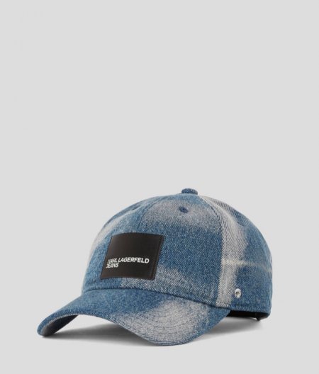 WOMEN'S BLEACHED DENIM CAP - Bleached Denim