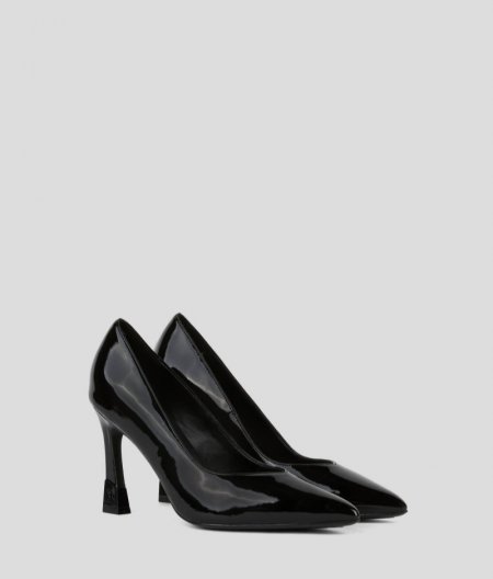 WOMEN'S PREMIERE 90 GLOSS HEELS - Black