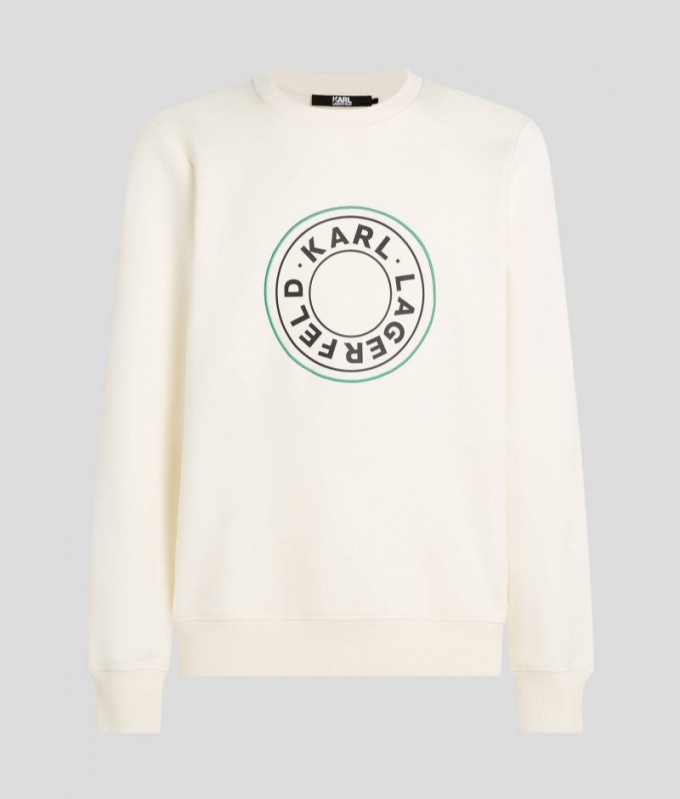 MEN'S CIRCLE LOGO SWEATSHIRT - Pristine