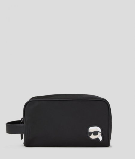 MEN'S IKON NYLON WASH BAG - Black