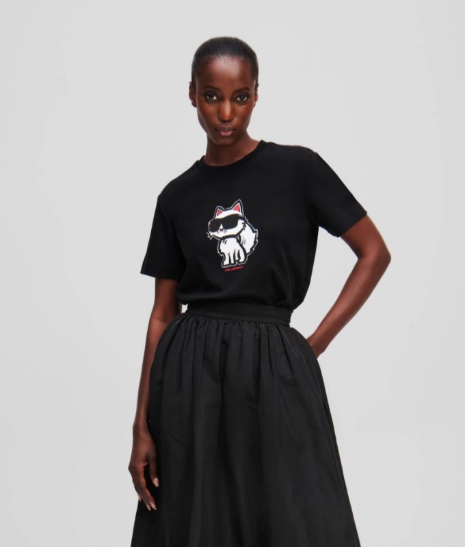 WOMEN'S IKON CHOUPETTE T-SHIRT - Black