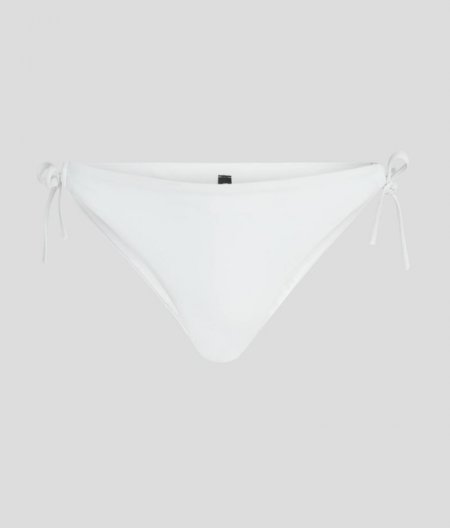 WOMEN'S HOTEL KARL STRING BIKINI BOTTOMS - White