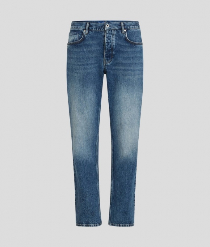 MEN'S KLJ TAPERED JEANS - Remi Visual Blue