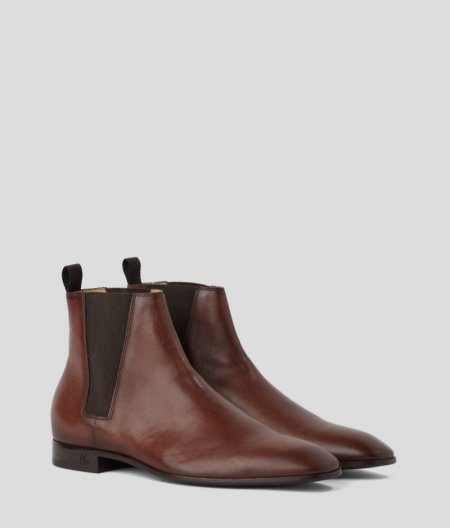 MEN'S SAMUEL CHELSEA BOOTS - BROWN