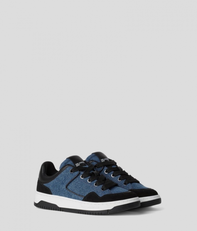 WOMEN'S KLJ KREW DENIM SNEAKERS - Blackblue