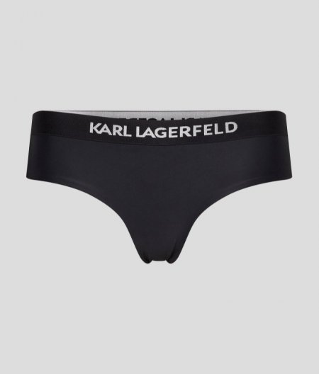 WOMEN'S KARL LOGO HIPSTER BIKINI BOTTOMS - Clementina