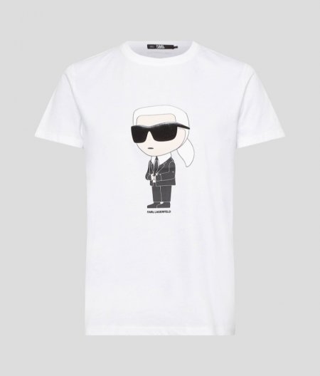 WOMEN'S KARL IKON T-SHIRT - White