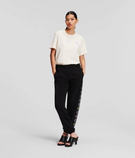 WOMEN'S IKON OUTLINE SWEATPANTS - Off White