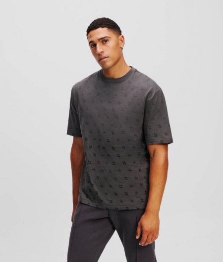 MEN'S IKON ALL-OVER-PRINT T-SHIRT - Asphalt