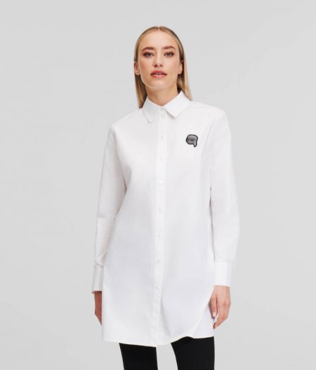 WOMEN'S IKON TUNIC SHIRT - White